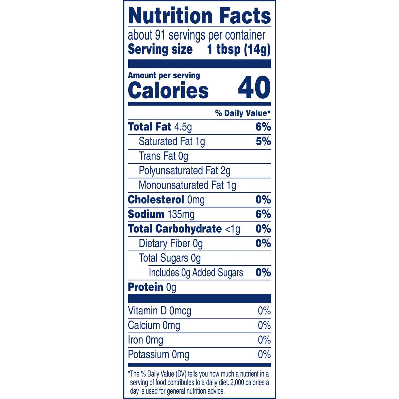 Blue Bonnet Vegetable Oil Spread; image 3 of 4