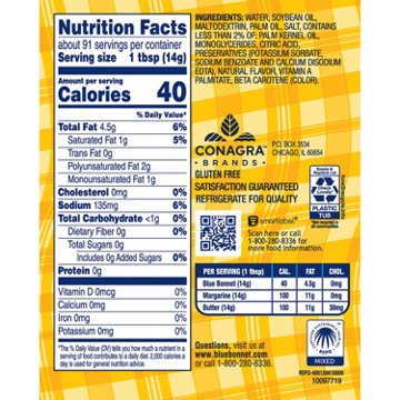 Blue Bonnet Vegetable Oil Spread, 45 oz