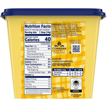 Blue Bonnet Vegetable Oil Spread, 45 oz