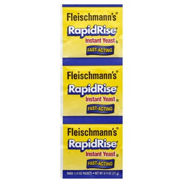 Fleischmann's RapidRise Fast-Acting Instant Yeast, 3 ct