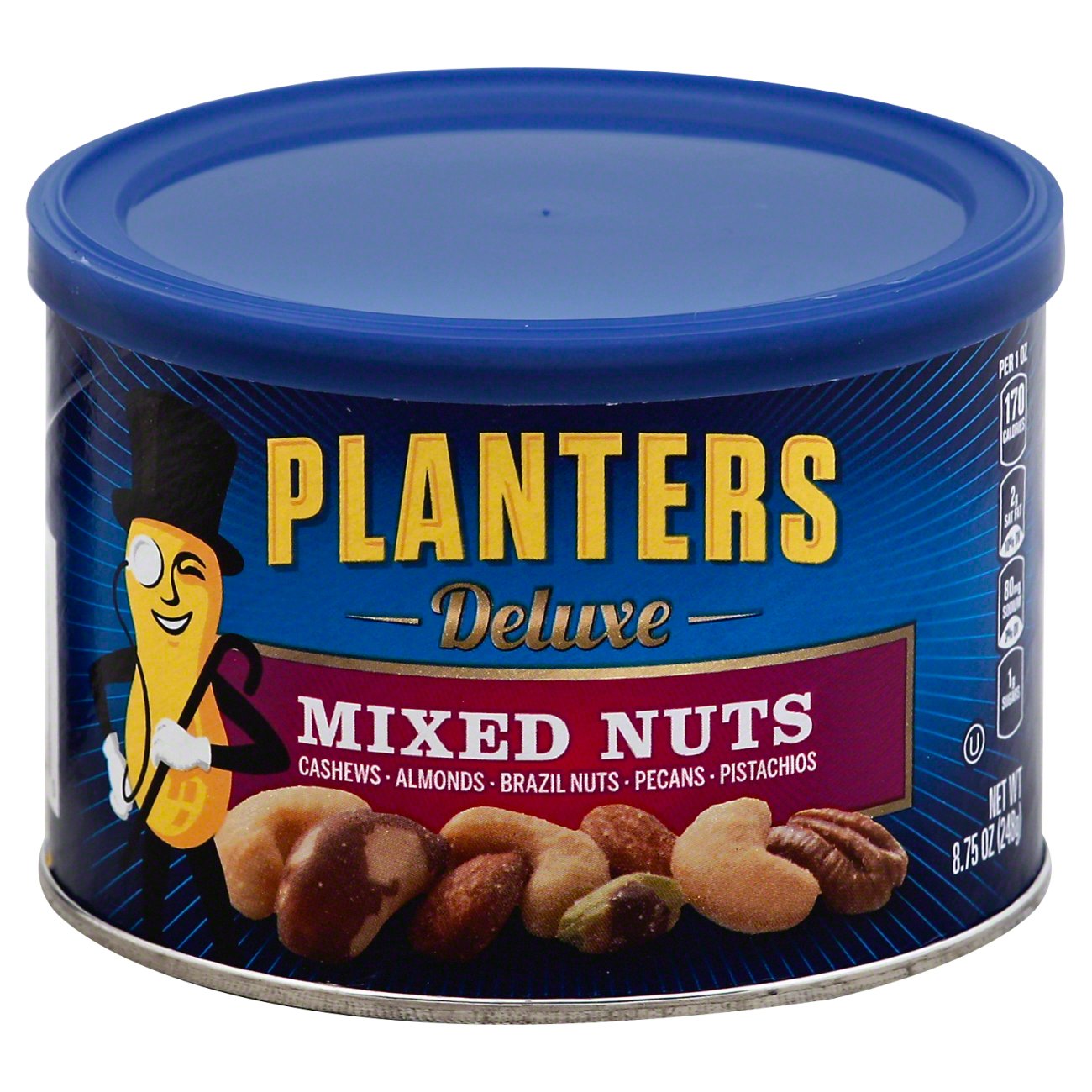 Planters Deluxe Mixed Nuts Shop Nuts & Seeds at HEB