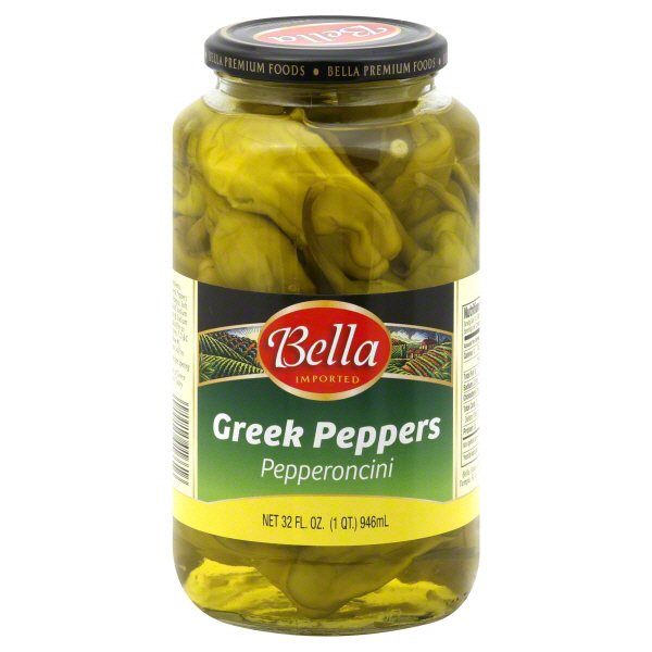 Bella Pepperoncini Greek Peppers Shop Canned & Dried Food at HEB
