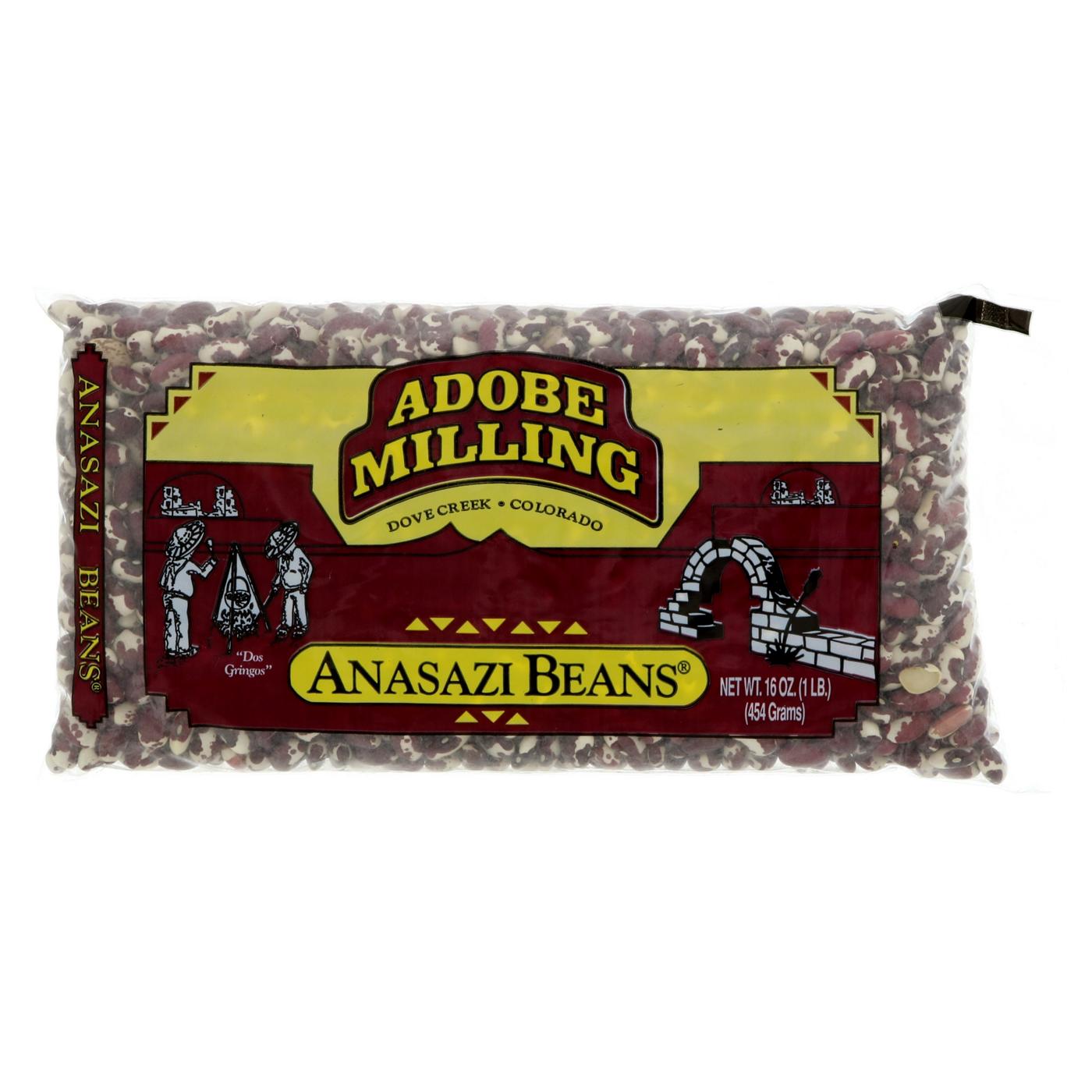 Adobe Milling Anasazi Beans; image 1 of 2