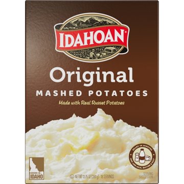 Idahoan Original Mashed Potatoes, 13.75 oz