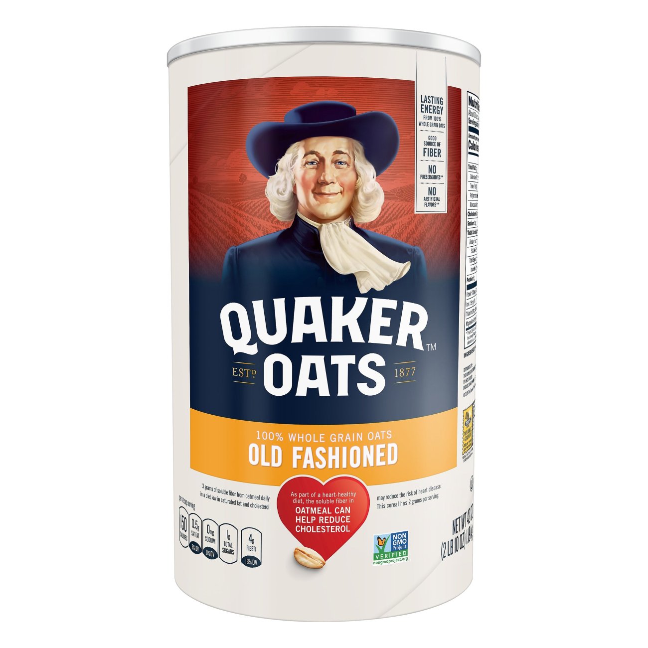 quaker oatmeal nutrition facts