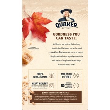 Quaker Instant Oatmeal - Maple & Brown Sugar, 8 ct
