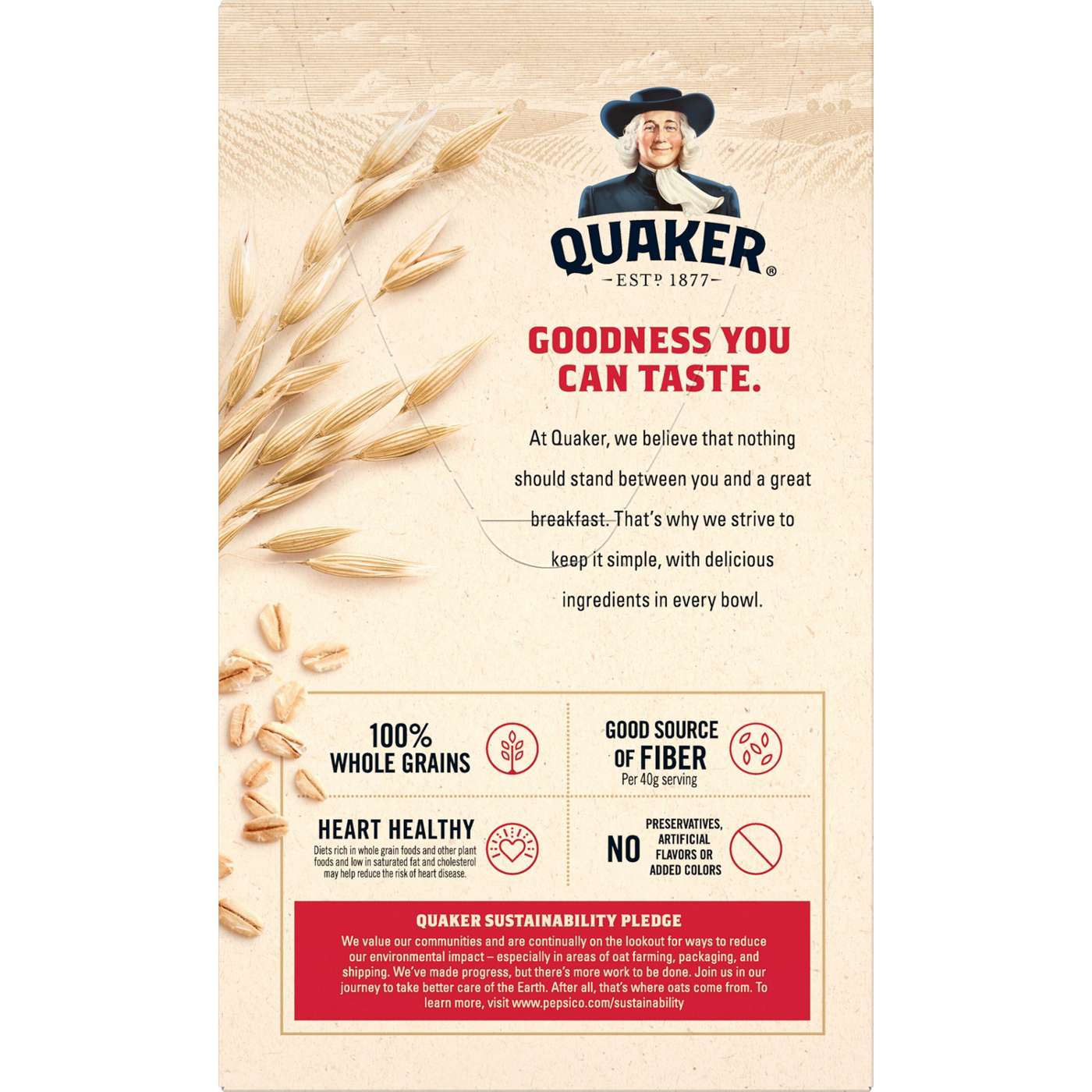 Quaker Instant Oatmeal - Original; image 2 of 2