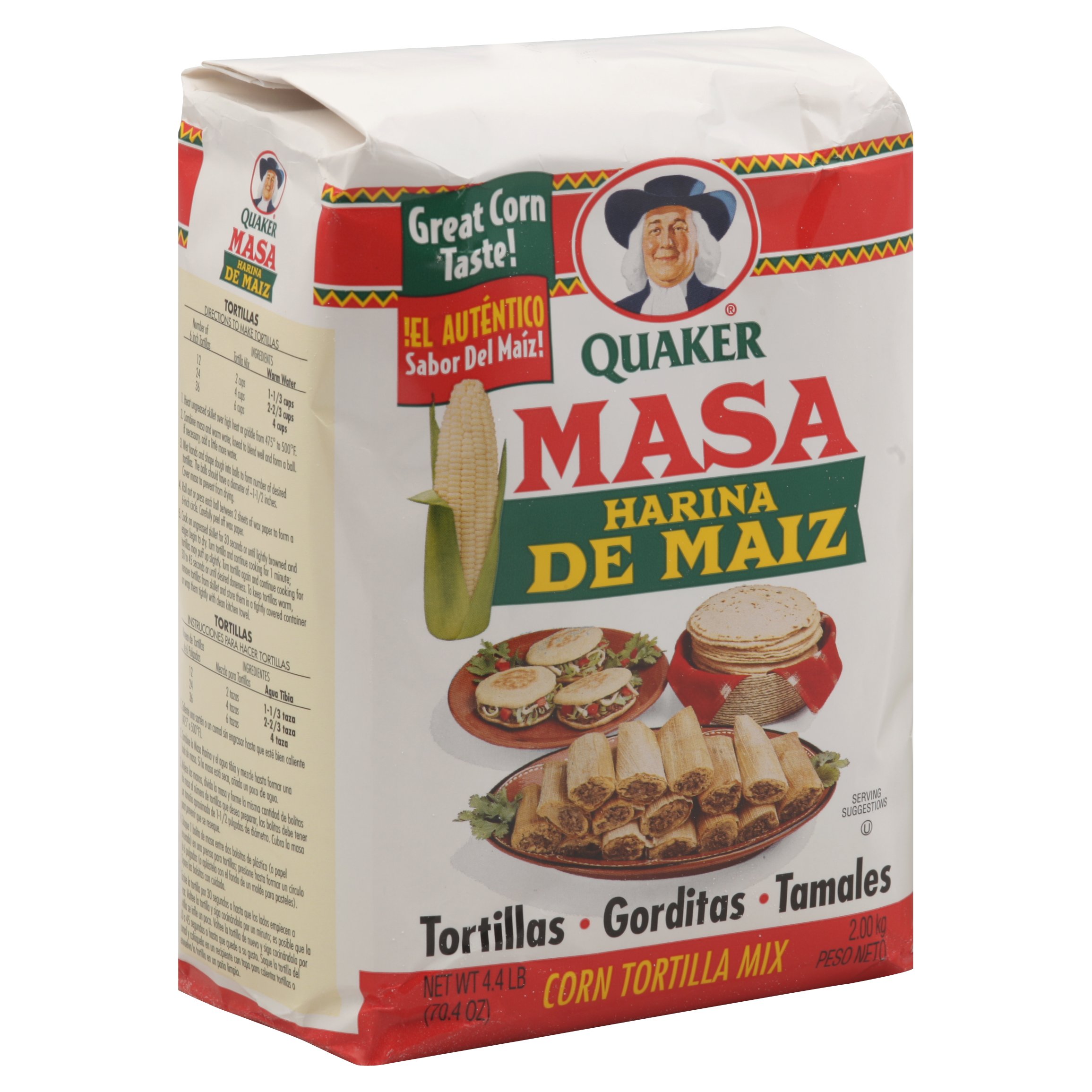Quaker Masa Harina De Maiz Corn Tortilla Mix Shop Flour At H E B