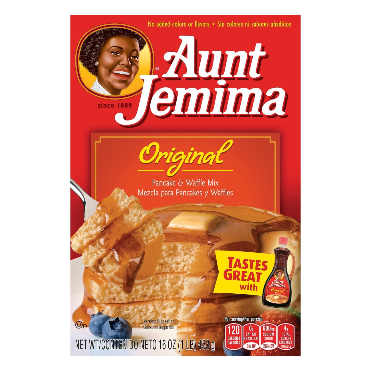 Aunt Jemima Original Pancake & Waffle Mix - Shop Pancake Mixes at H-E-B