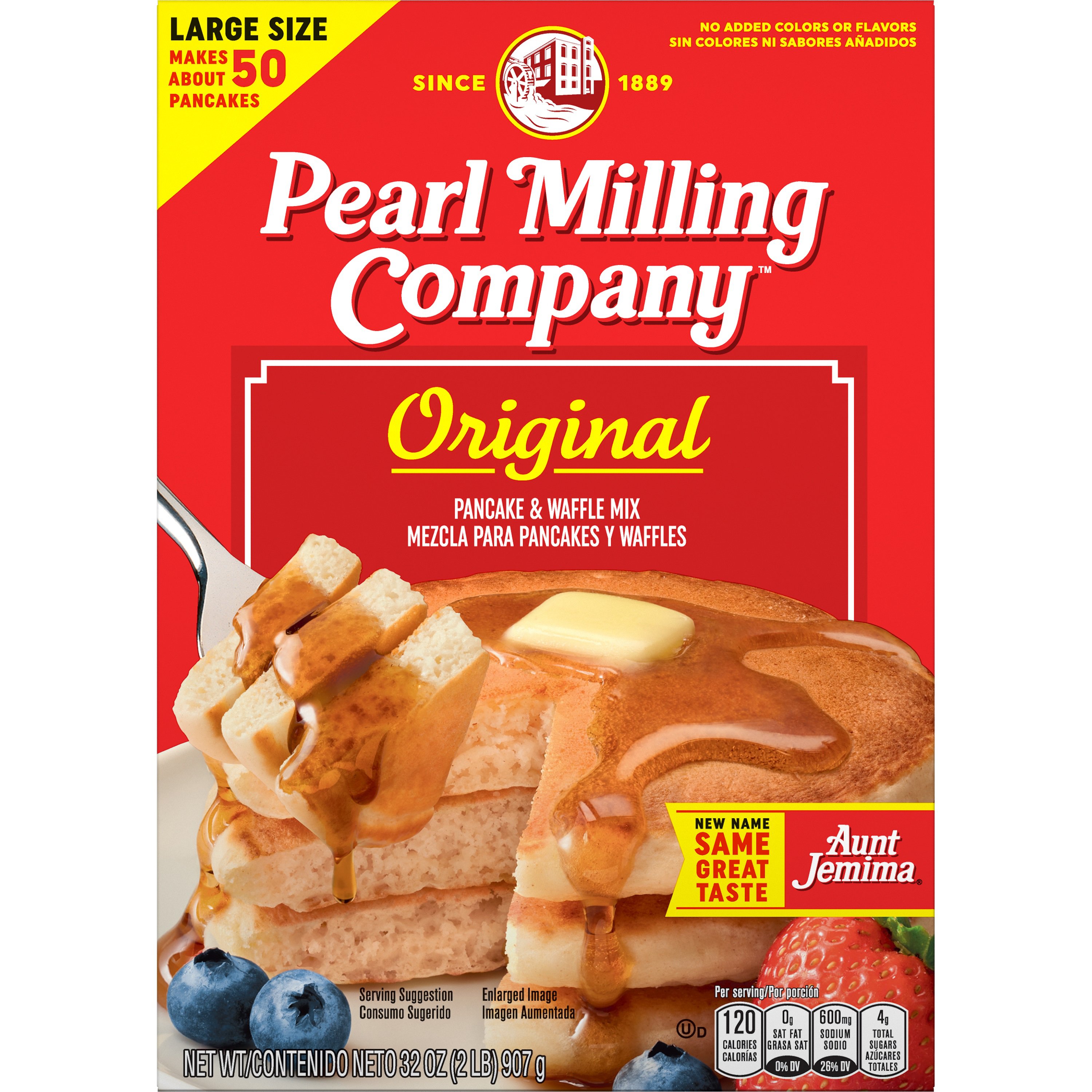 Pearl Milling Company Original Pancake & Waffle Mix - Shop Cereal &  Breakfast at H-E-B