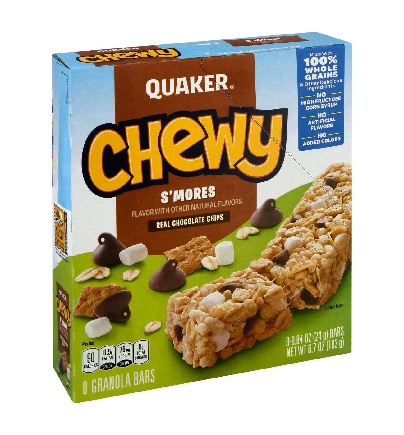 Quaker Chewy S'mores Granola Bars - Shop Granola & snack bars at H-E-B