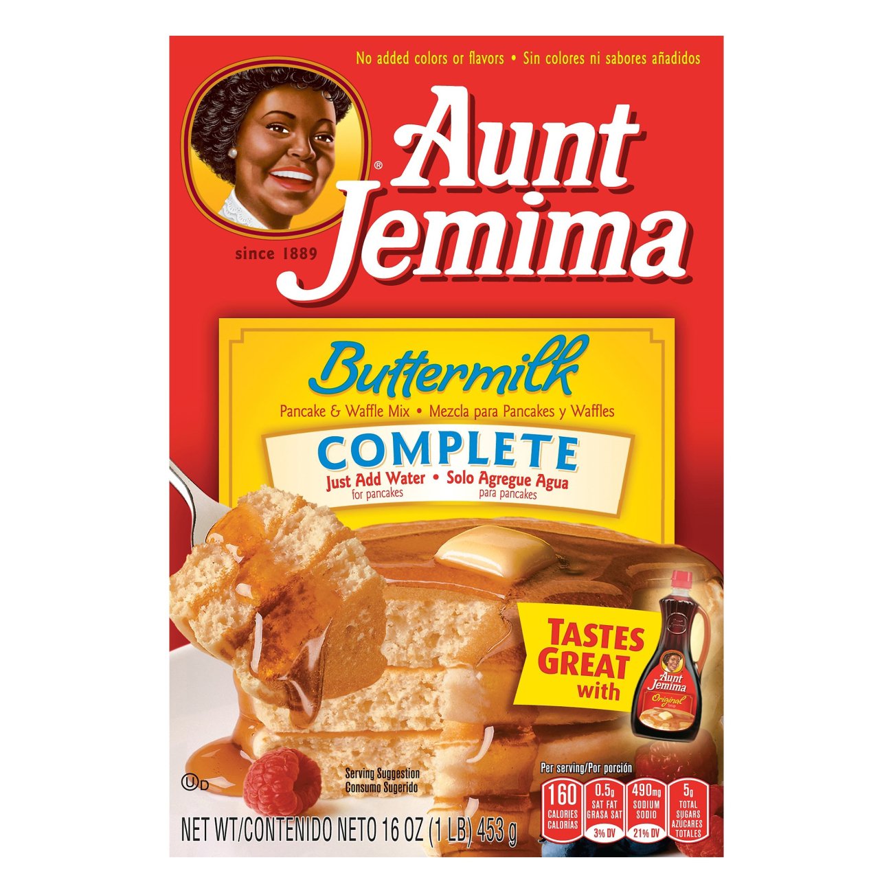 Aunt Jemima Complete Buttermilk Pancake Waffle Mix Shop