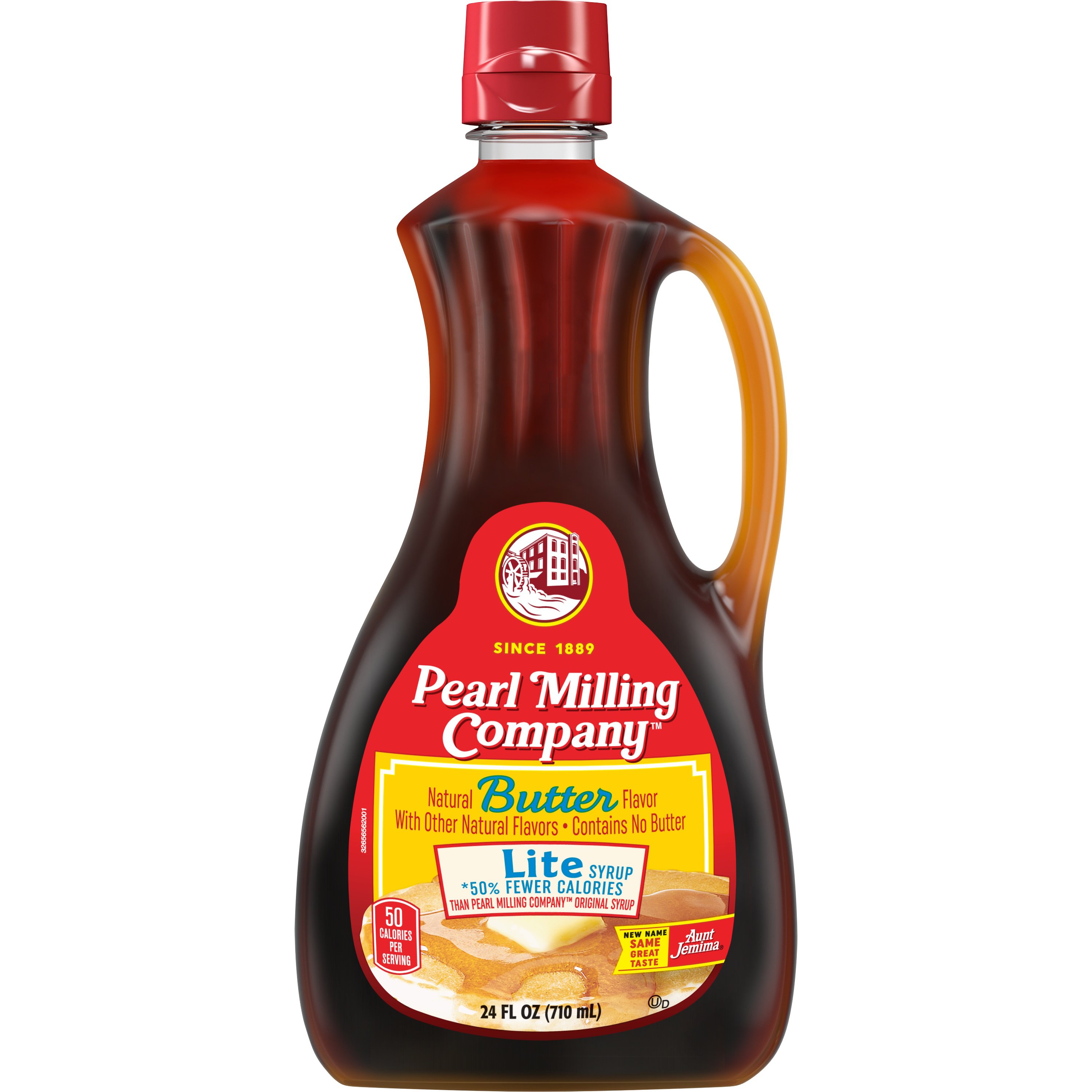 Aunt Jemima Lite Natural Butter Flavor Syrup Shop Syrup at HEB