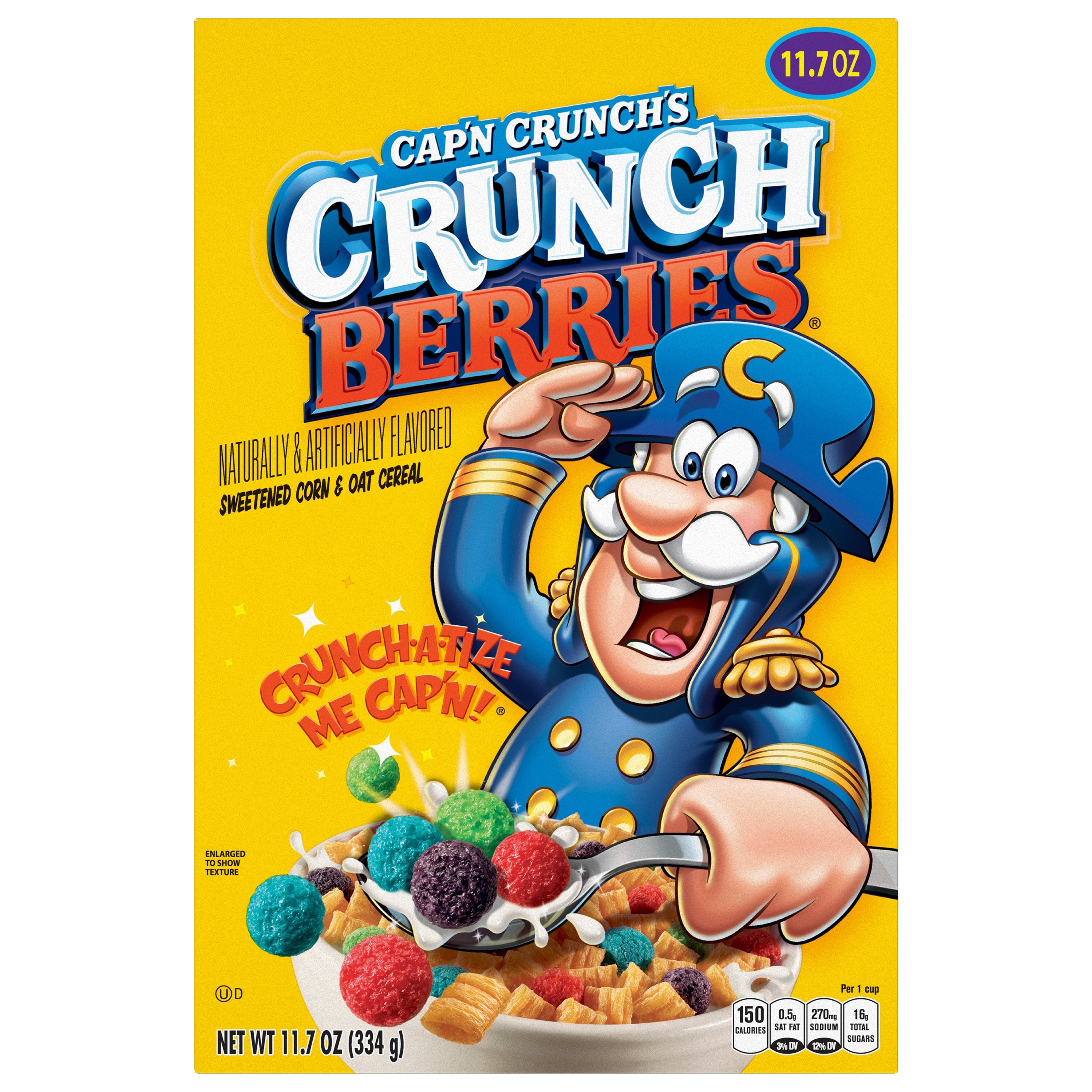 Cap'n Crunch Crunch Berries Cereal Cup - Shop Cereal at H-E-B