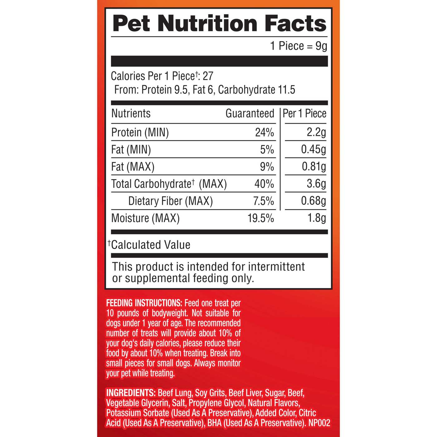 Pup-Peroni Lean Beef Flavor Dog Snacks; image 2 of 2