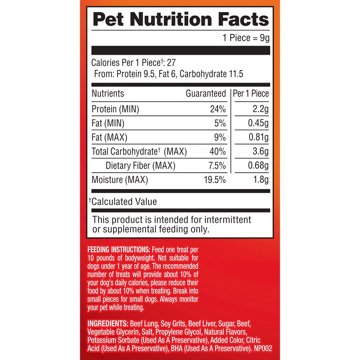 Pup-Peroni Lean Beef Flavor Dog Snacks, 5.6 oz