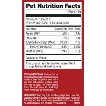 Pup-Peroni Original Beef Flavor Dog Snacks, 5.6 oz