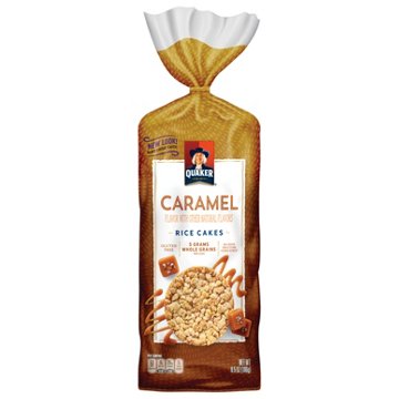Quaker Caramel Rice Cakes, 6.56 oz
