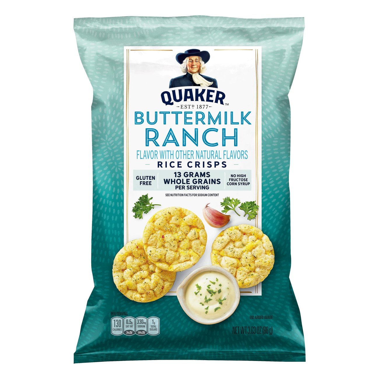 Quaker Buttermilk Ranch Rice Crisps Shop Rice cakes at HEB
