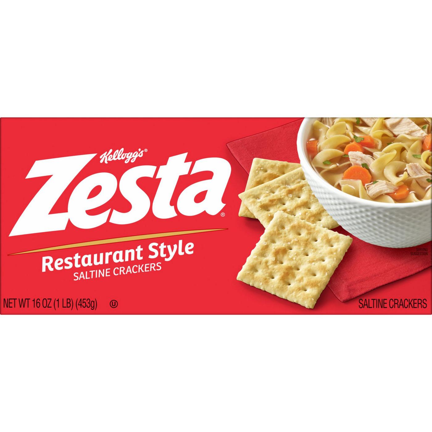 Kellogg's Zesta Original Saltine Crackers; image 7 of 7