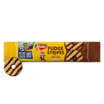 Keebler Fudge Stripes Cookies, 11.5 oz