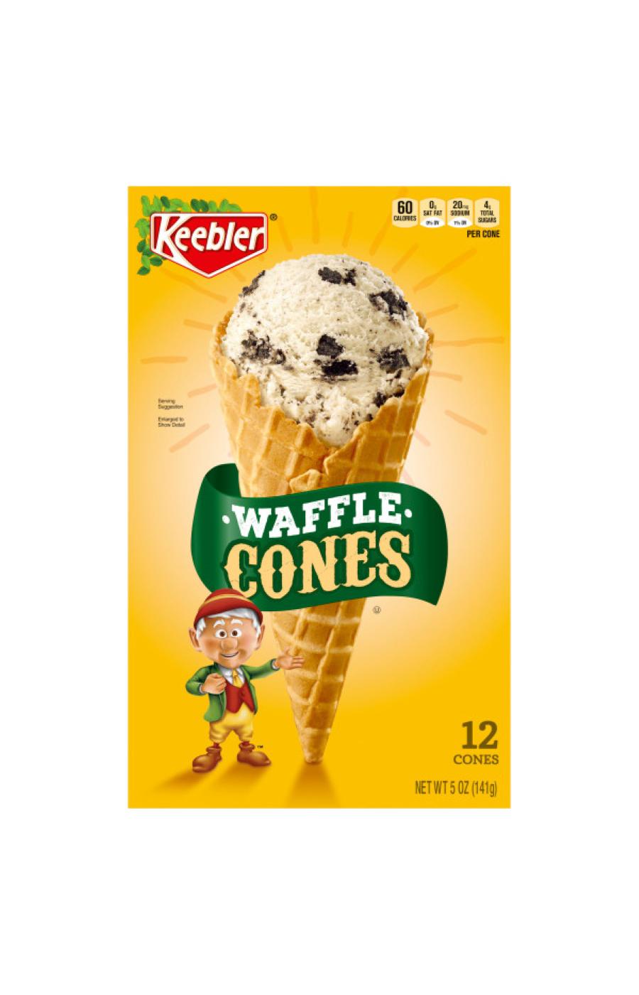 Keebler Waffle Cones; image 1 of 5
