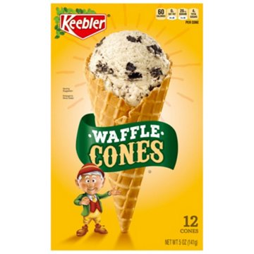 Keebler Waffle Cones, 12 ct