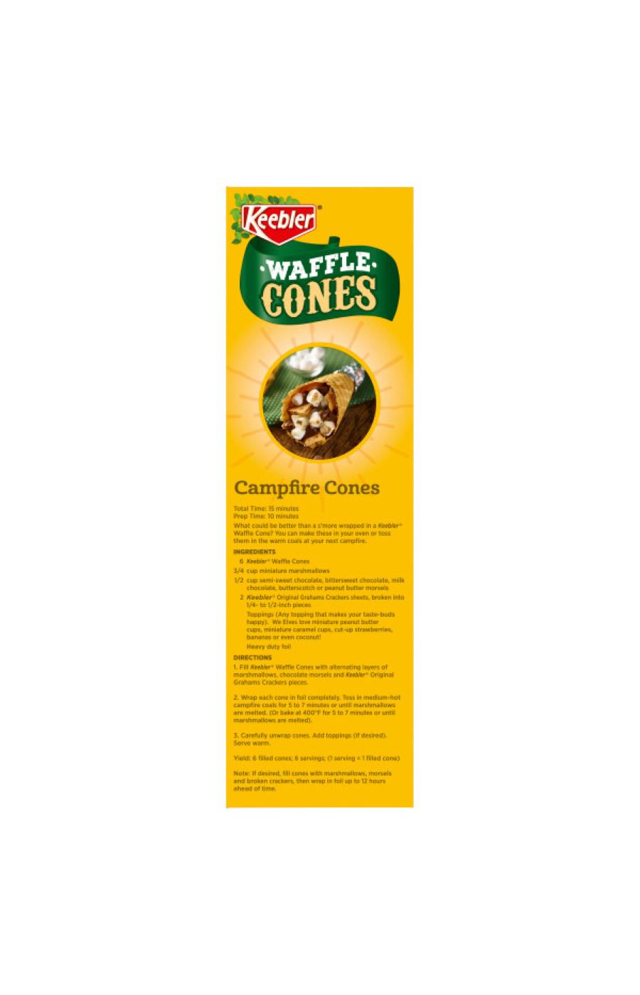 Keebler Waffle Cones; image 3 of 4