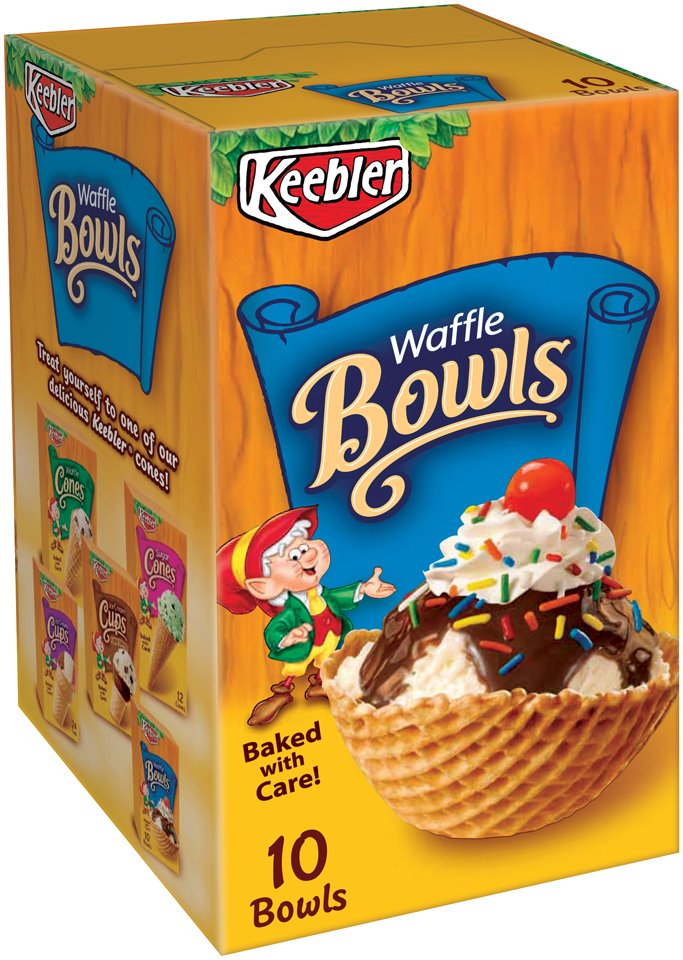 Keebler Waffle Bowls Shop Waffle Bowls & Cones at HEB