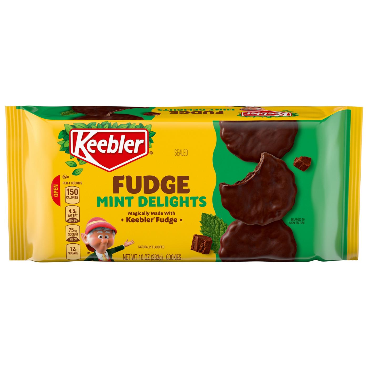 Keebler Fudge Mint Grasshopper Cookies; image 1 of 5
