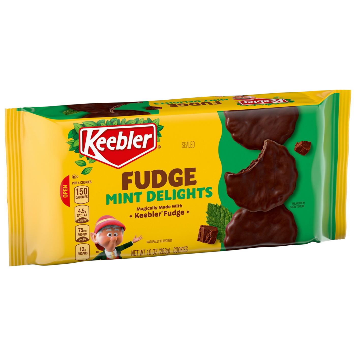 Keebler Fudge Mint Grasshopper Cookies; image 2 of 5