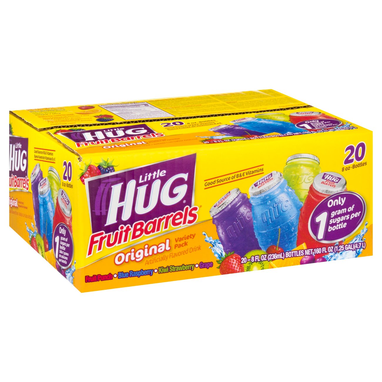 Little Hug Original Variety Pack Fruit Drinks Shop Juice at HEB
