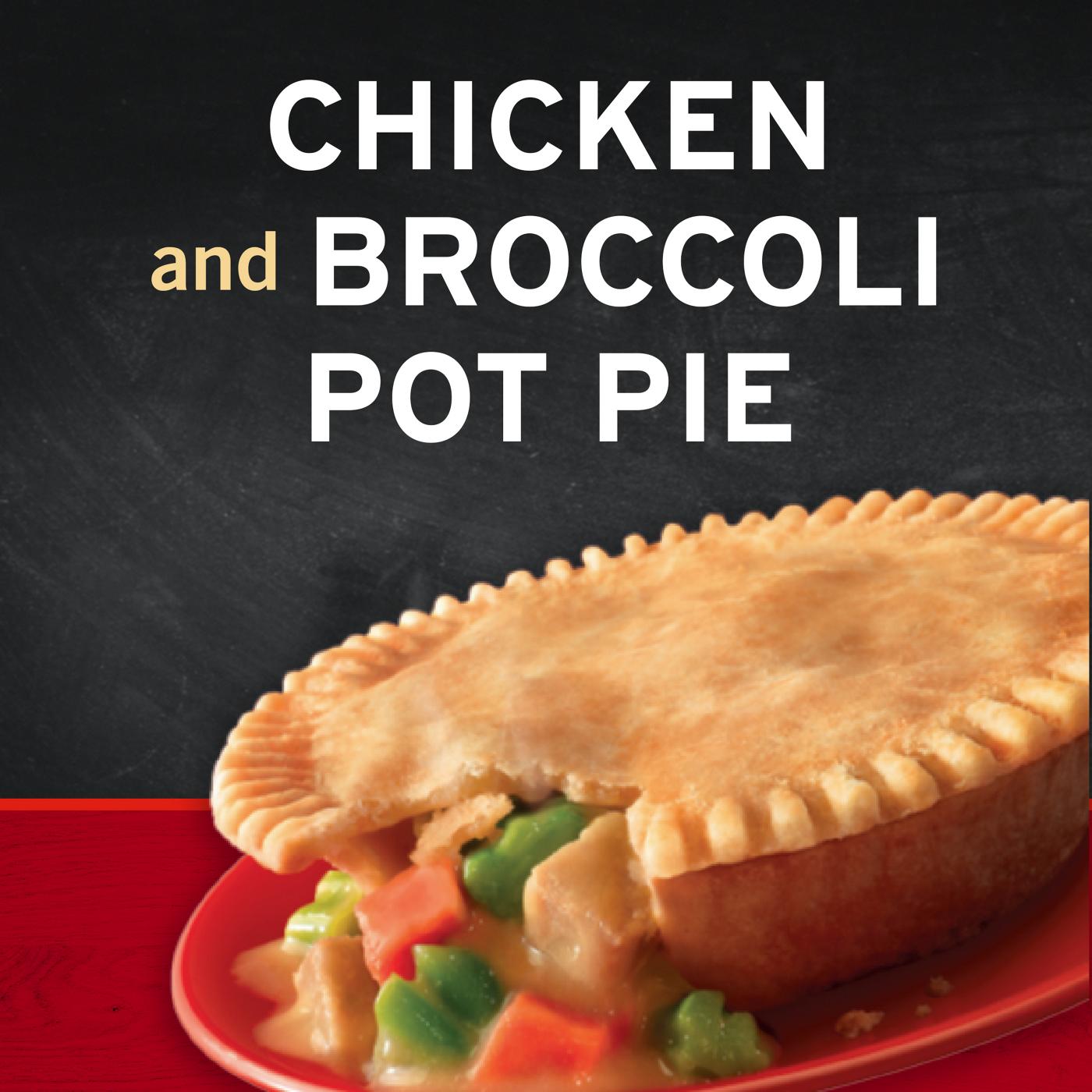 Banquet Chicken and Broccoli Frozen Pot Pie Dinner; image 4 of 5