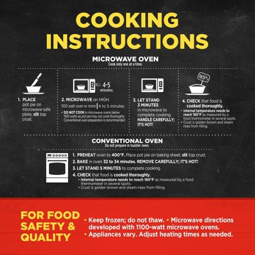 Banquet Turkey Pot Pie Frozen Meal