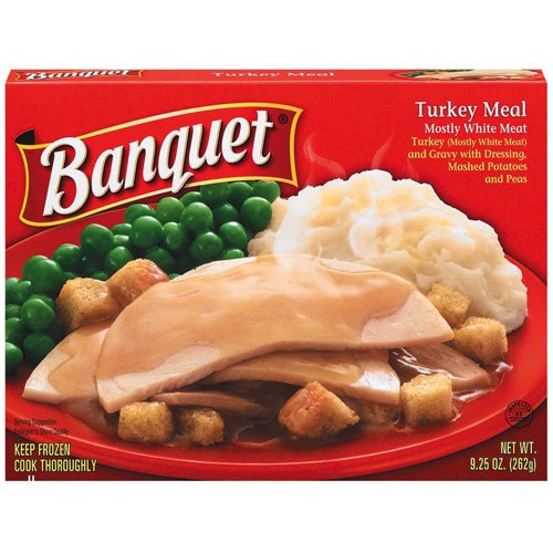 banquet turkey tv dinner