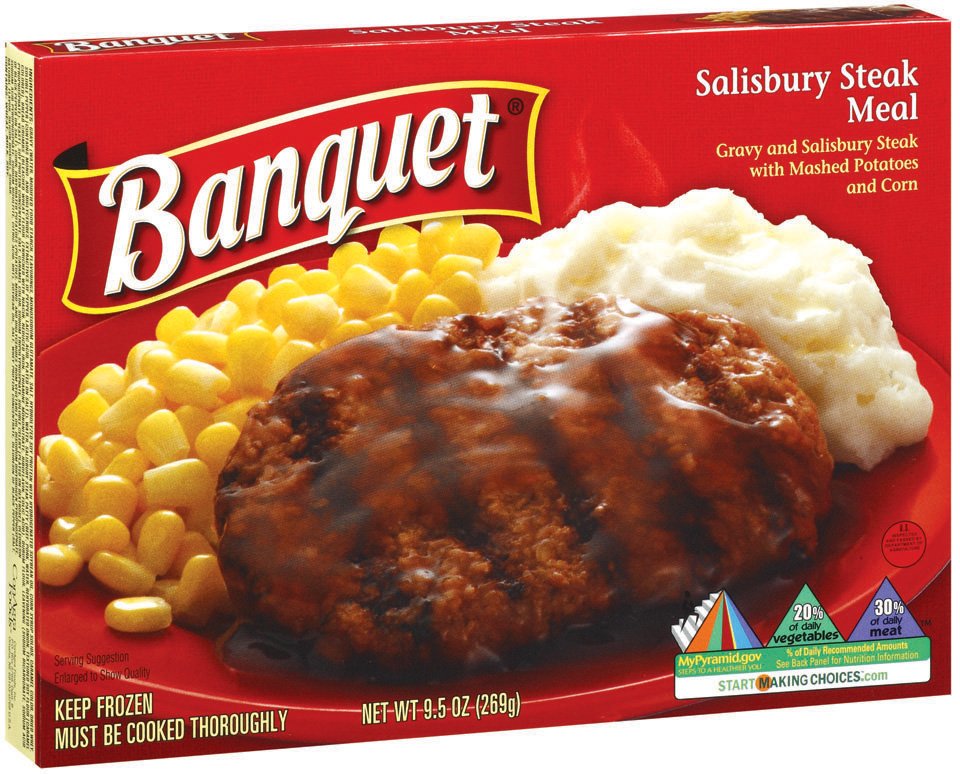 Banquet Salisbury Steak Meal - Shop Entrees & Sides at H-E-B