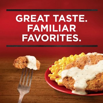 Banquet Chicken Fried Beef Steak Frozen Meal