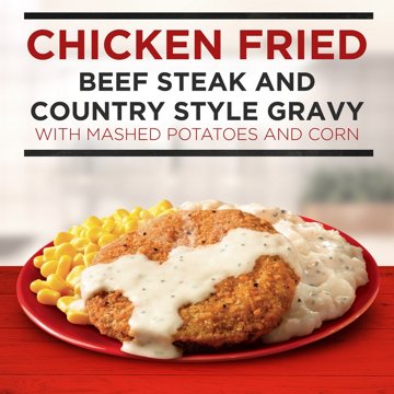 Banquet Chicken Fried Beef Steak Frozen Meal