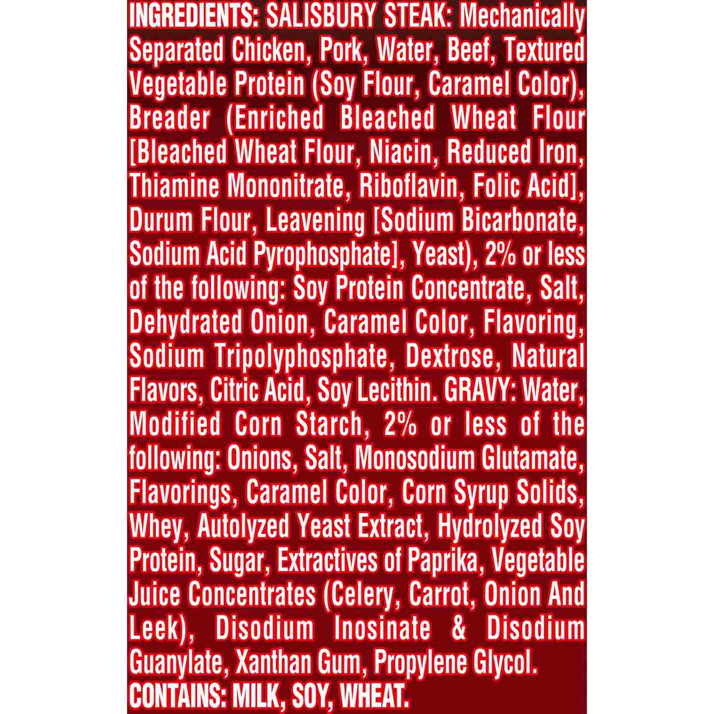 Banquet Frozen Salisbury Steaks & Brown Gravy - Family Size; image 2 of 5