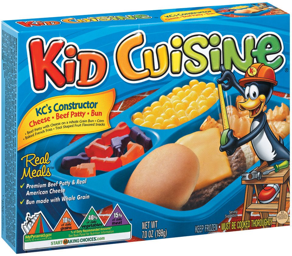 Kid Cuisine Cheeseburger Builder Shop Entrees & sides at HEB