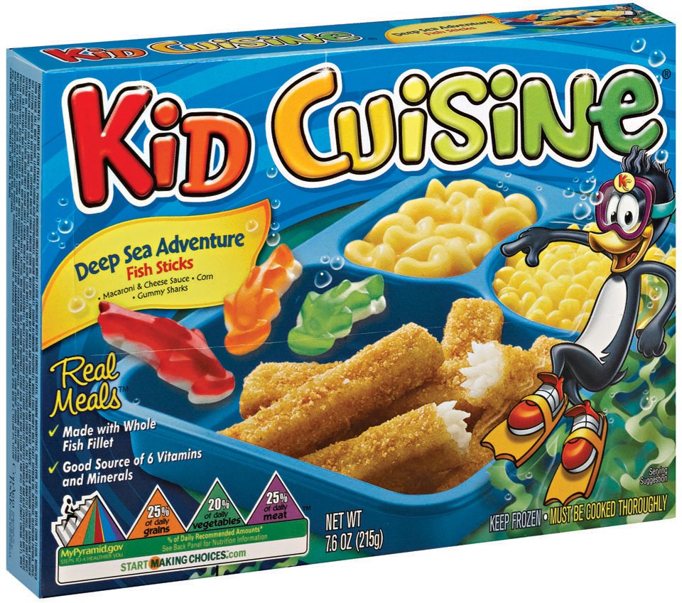 Kid Cuisine Deep Sea Adventure Fish Sticks - Shop Entrees & sides at H-E-B