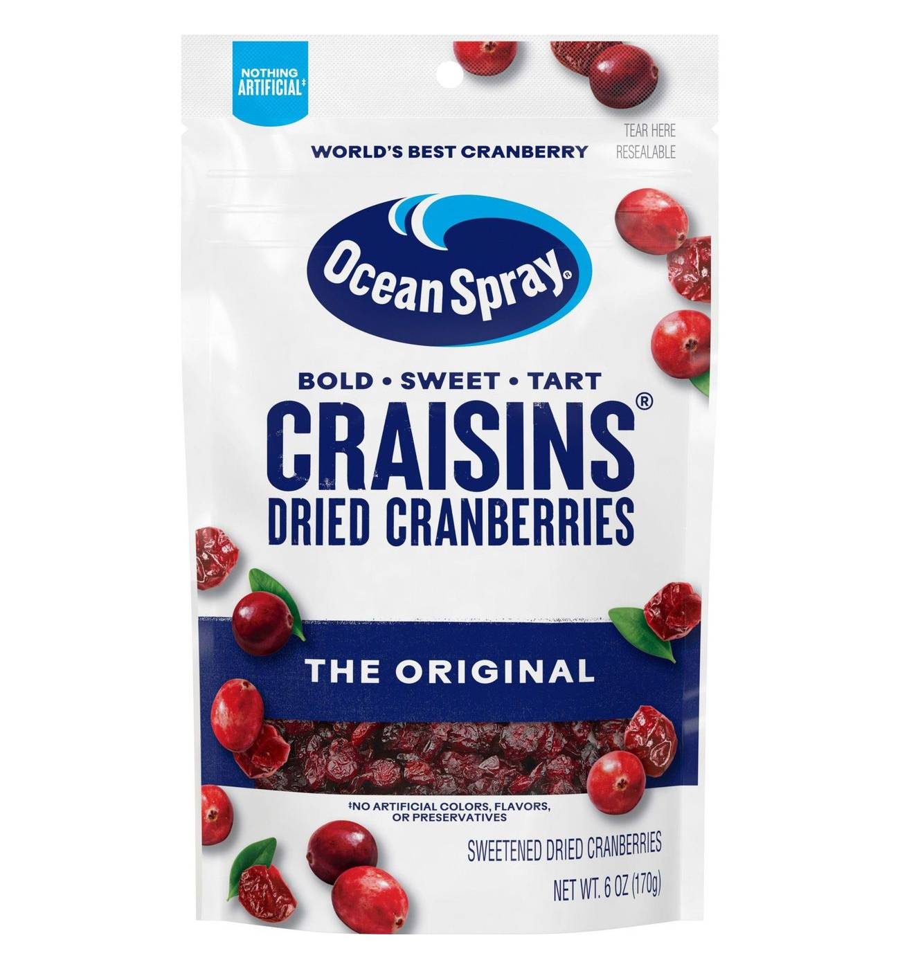 Ocean Spray Craisins Original Dried Cranberries; image 1 of 7