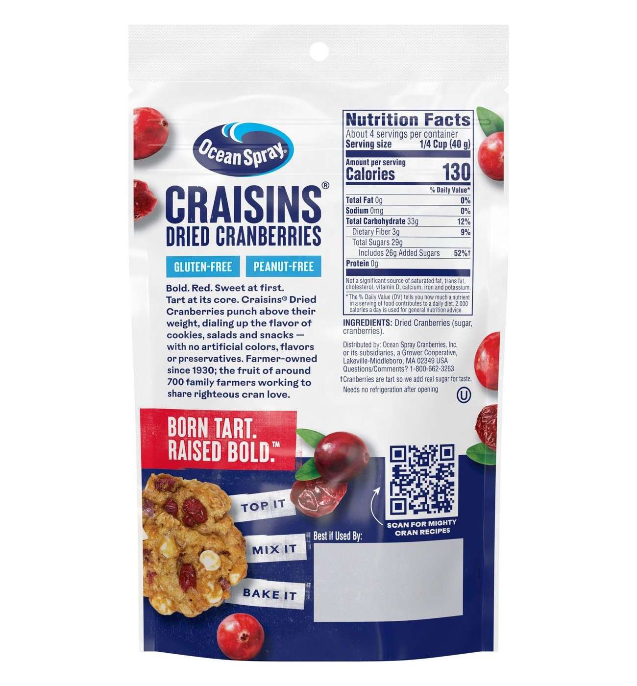 Ocean Spray Craisins Original Dried Cranberries; image 5 of 7
