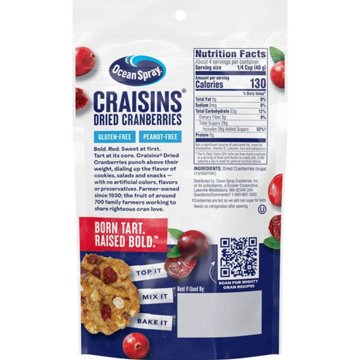 Ocean Spray Craisins Original Dried Cranberries, 6 oz