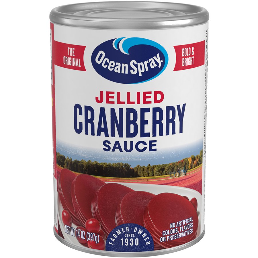 Ocean Spray Jellied Cranberry Sauce Shop Berries & cherries at HEB