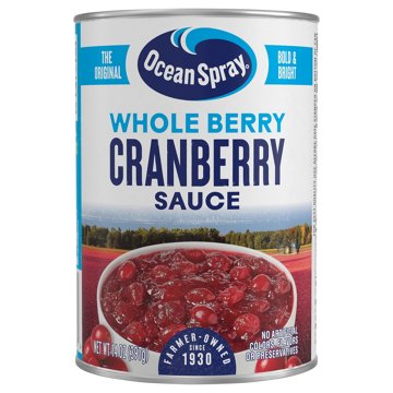 Ocean Spray Whole Cranberry Sauce, 14 oz