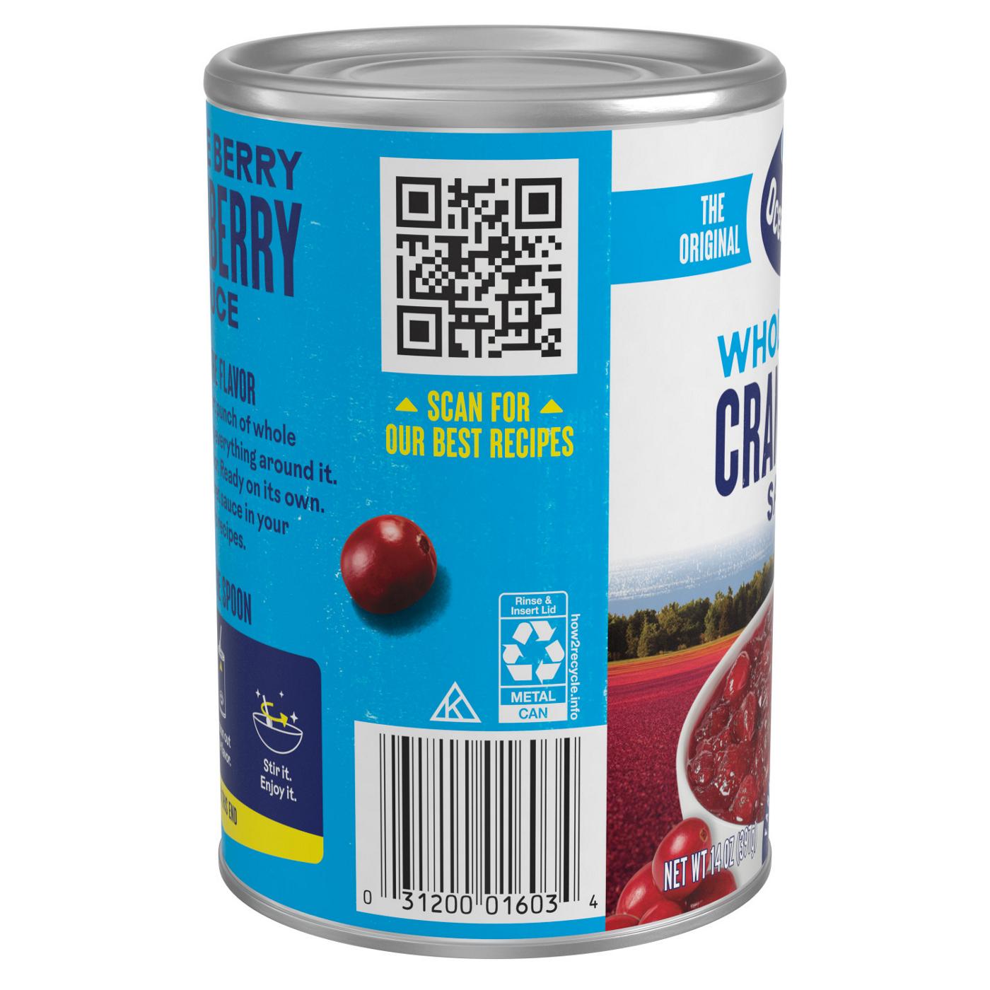 Ocean Spray Ocean Spray® Whole Cranberry Sauce, Canned Side Dish, 14 Oz Can; image 4 of 6