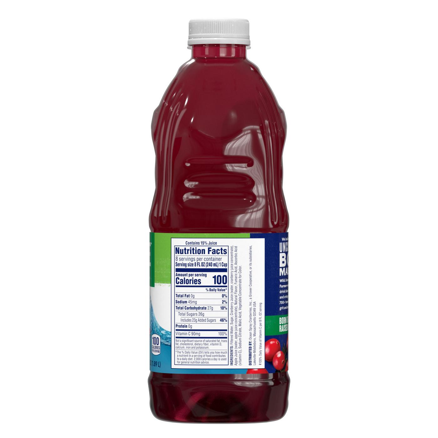 Ocean Spray Cran-Apple Juice Cocktail; image 4 of 6