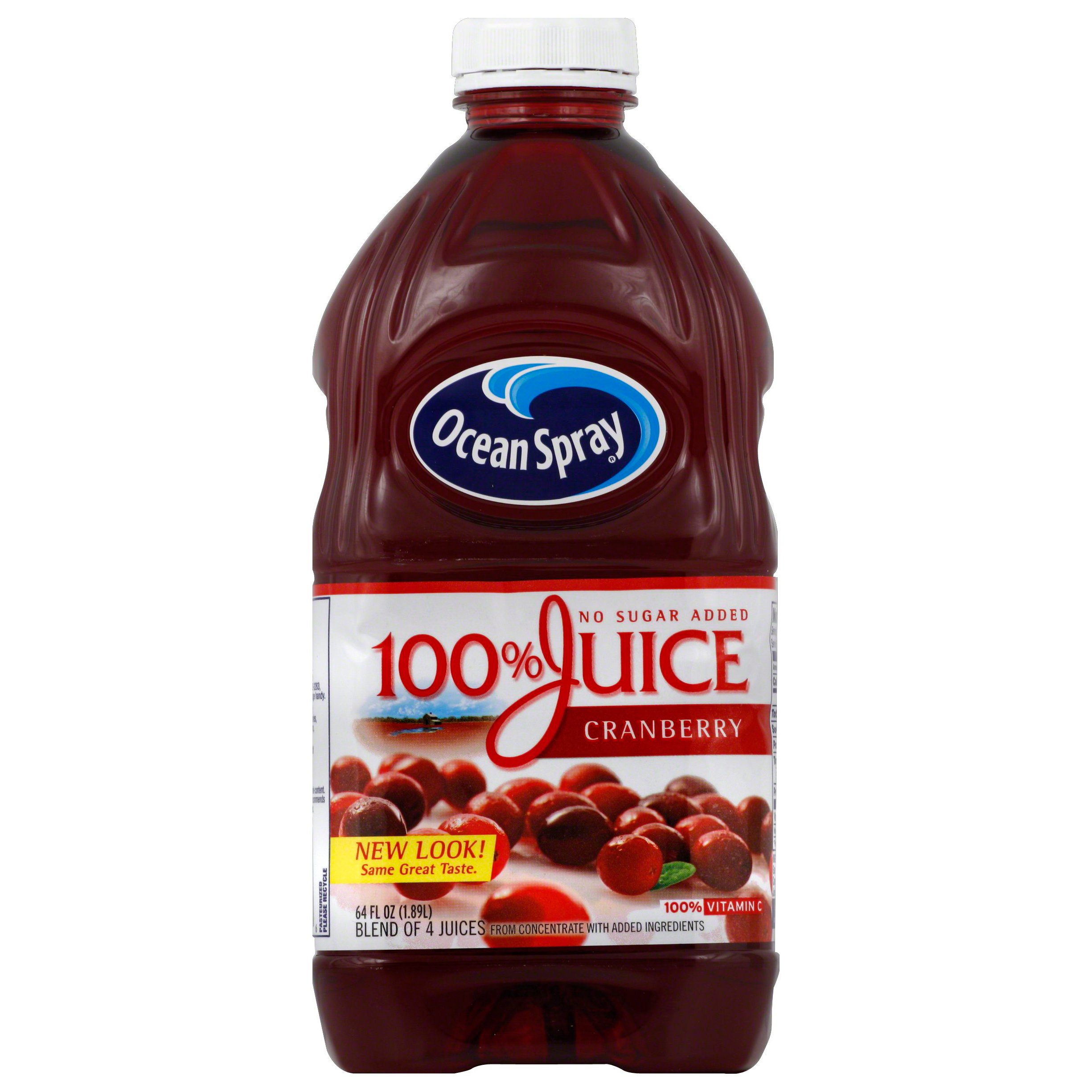 Ocean Spray No Sugar Added 100% Cranberry Juice