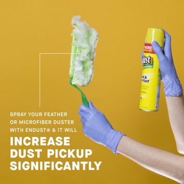 Endust Multi-Surface Lemon Zest Dusting & Cleaning Spray, 12.5 oz